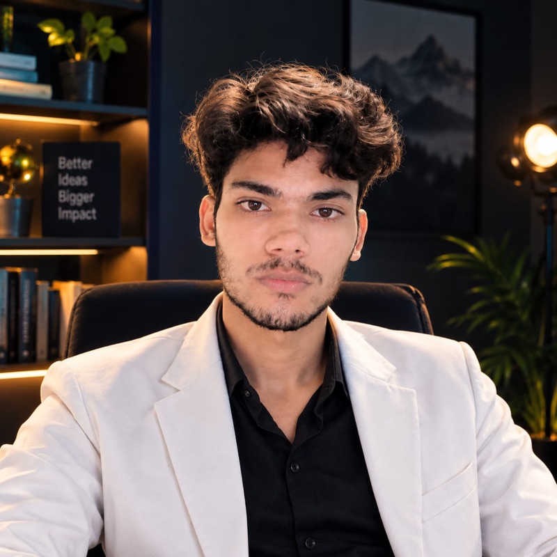 Portrait of Kunal Anand, Founder and CEO